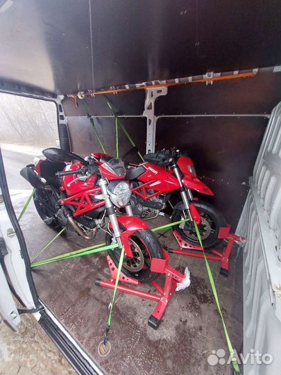 Мотоэвакуация. Мотоэвакуатор. Два мотоцикла разом