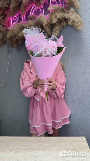 Букет из гортензии