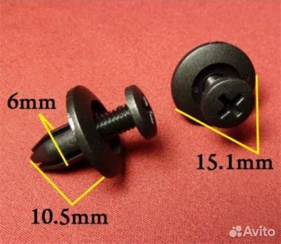 Пластиковый крепеж отделка дверей acura, honda, in