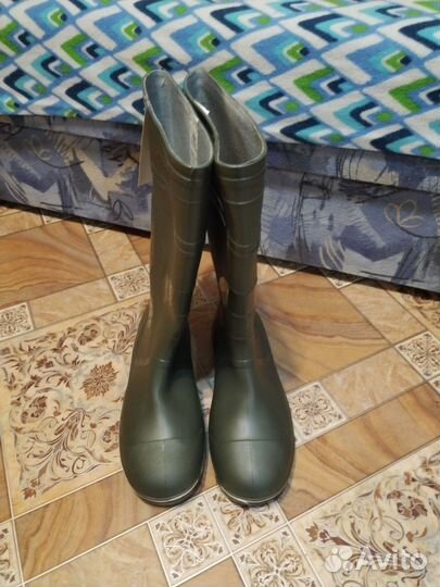 Сапоги резиновые мужские 42 размер