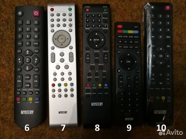 Пульт ду для тв Mystery Helix CX-507