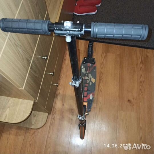 Самокат городской Lohas с деревянной декой