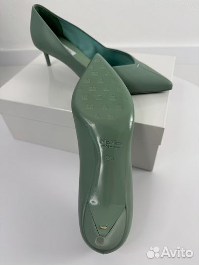 Туфли 38,5 Max Mara кожа