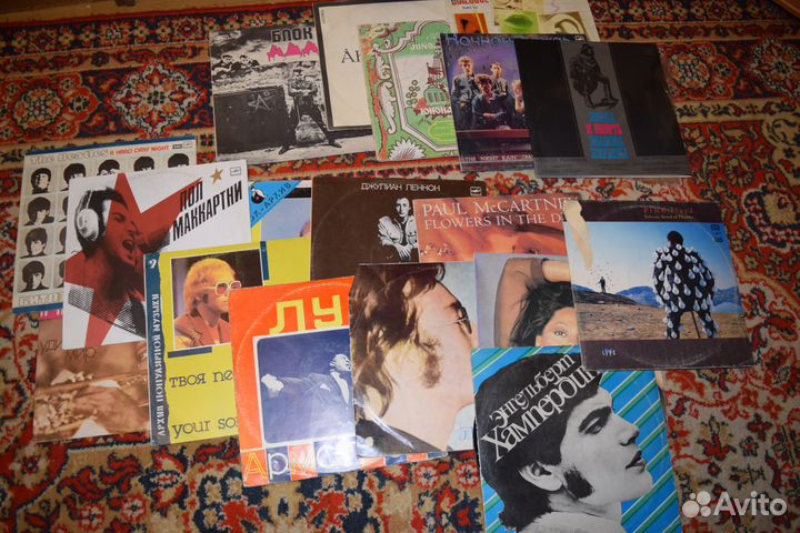 Грампластинки большая коллеция