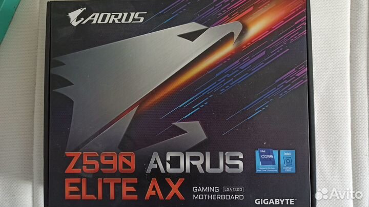Материнская плат Gigabyte Z590 Aorus ilite AX