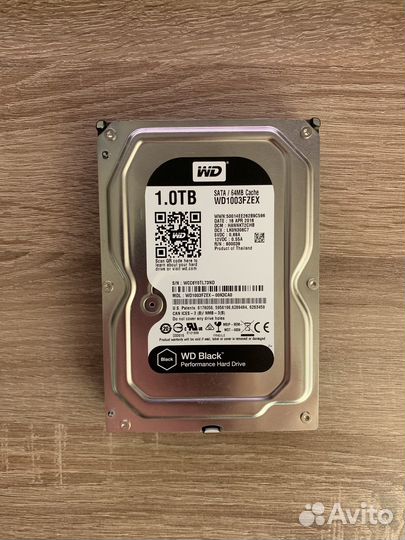 Жесткий диск WD black