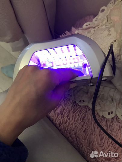 UV LED Лампа для ногтей гель лаков