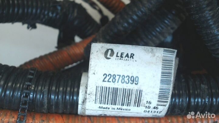 Электропроводка Chevrolet Volt, 2012