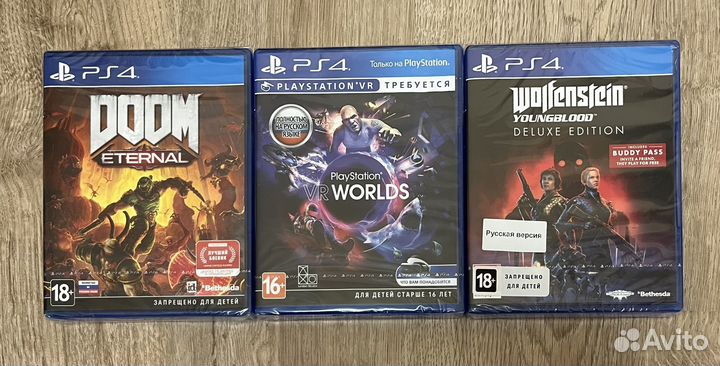 Игры для приставок ps4 (новые)