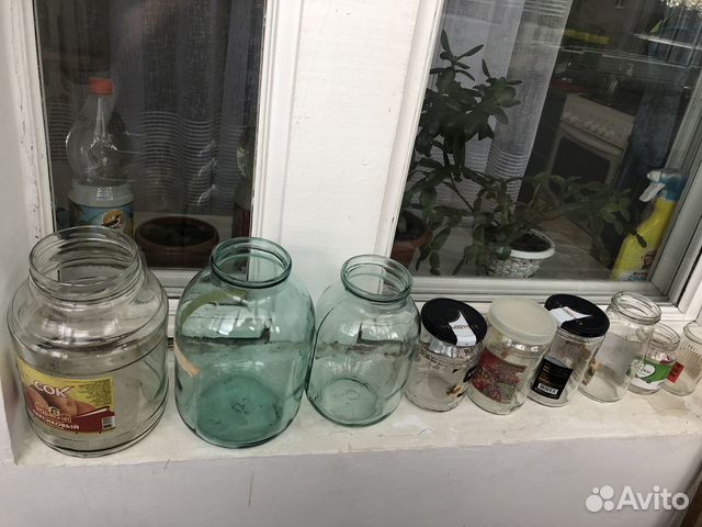 Банки стеклянные 3 л., 2 л., 0,8 л т.д