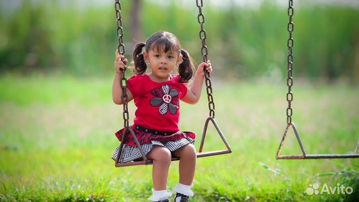 Качели на шведскую стенку