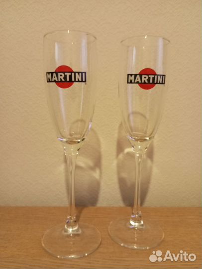 Пара бокалов Martini