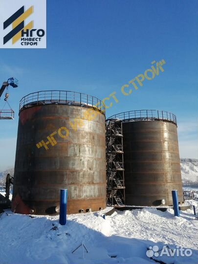 Резервуар под битум 1000 2000 3000 5000