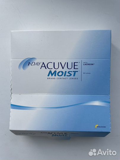 Контактные линзы Acuvue 1 day moist