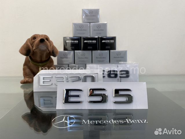 Шильдик Е55 Мерседес Бенц