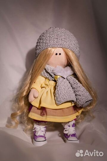 Текстильная интерьерная кукла