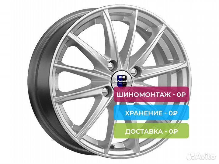 R15 4x100 6J ET48 D54,1 Rapid Пойнт Бланк-оригинал
