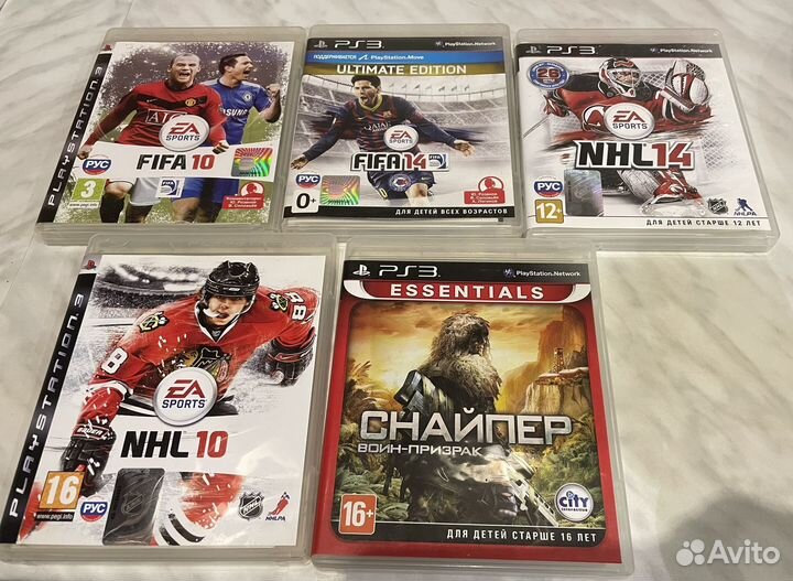 Игры диски для приставки ps3