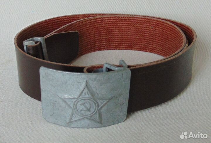 Ремень солдатский полевой, вс СССР. №1