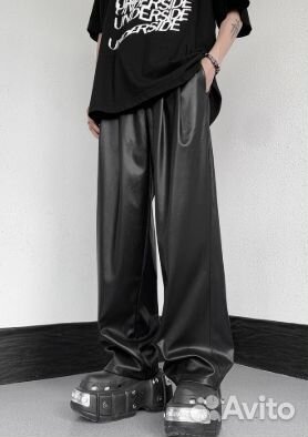 Кожаные штаны Balenciaga Vetements Archive Type