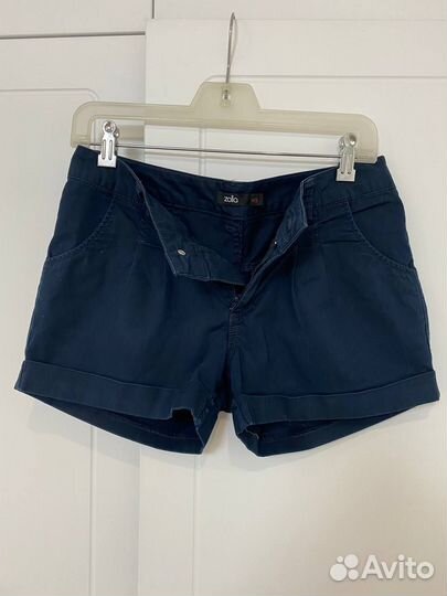 Шорты синие женские, 42 (S)