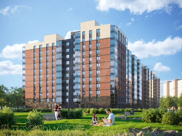 Квартира-студия, 24,9 м², 8/12 эт.