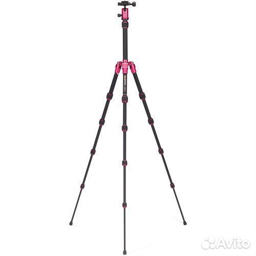 Штатив mefoto BackPacker Travel Tripod (Hot Pink)