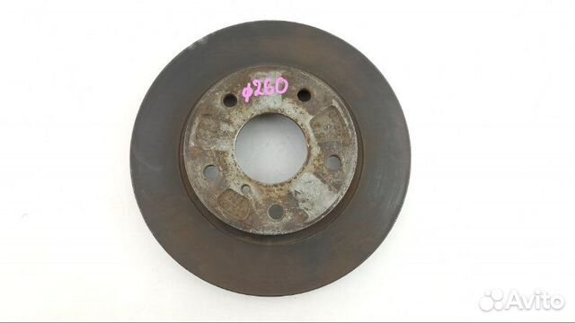 Тормозной диск передний Mazda Capella gwew