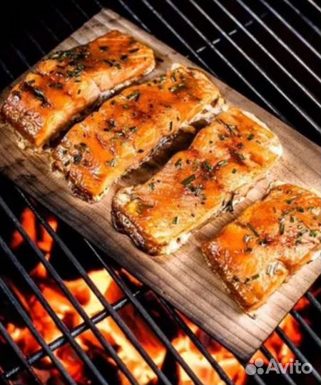 Кедровая доска для гриля