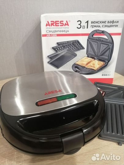 Мультипекарь, вафельница, сэндвеничица Ареса