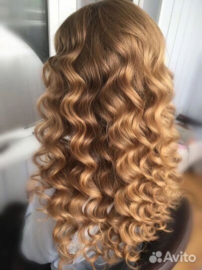 Укладки, локоны, причёски