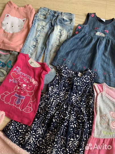 Пакет одежды на девочку