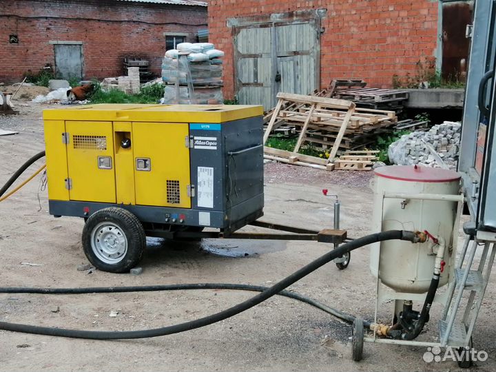 Аренда пескоструйного оборудования с компрессором