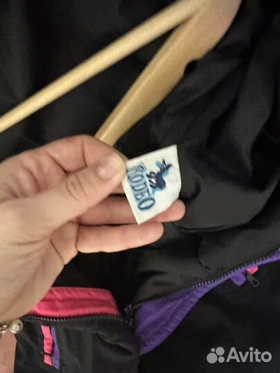 Винтажный горнолыжный комбинезон