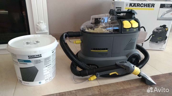 Аренда моющего пылесоса karcher (химия в подарок)