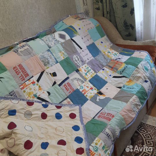 Одеяло лоскутное