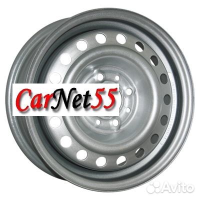 Trebl 6x15/4x100 ET50 D60,1 64A50C Silver