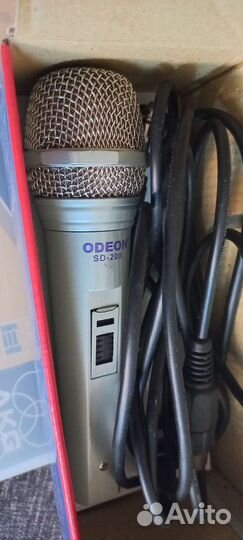 Микрофон для караоке проводной 2 шт