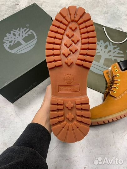 Timberland Classic песочные зимние с мехом