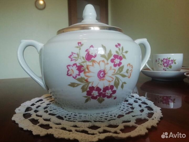 Сервиз кофейный Дмитровский фарфор