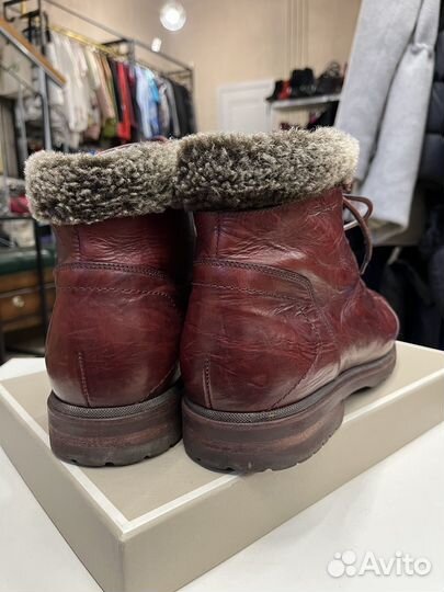 Ботинки мужские Santoni Италия 42