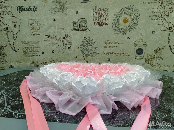 Свадебное украшение на машину