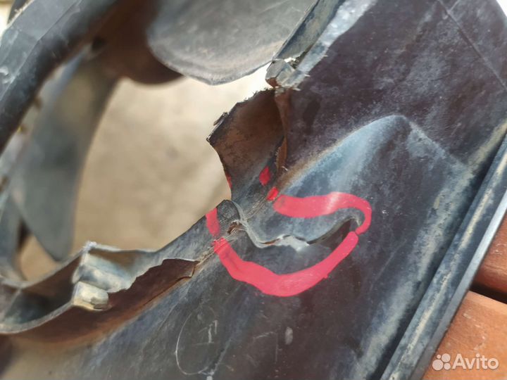 Диффузор в сборе nissan bassara JU30 ka24de