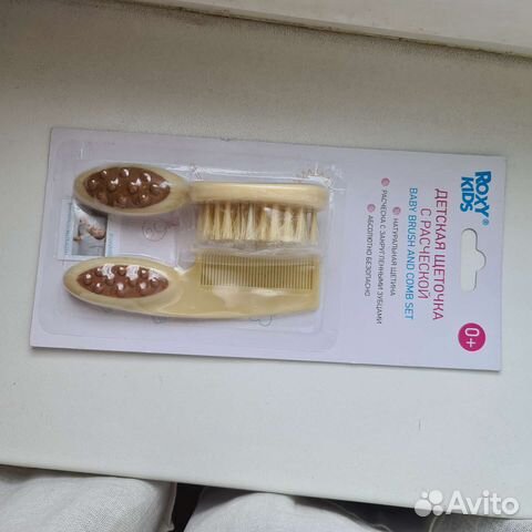 Детская щеточка с расческой