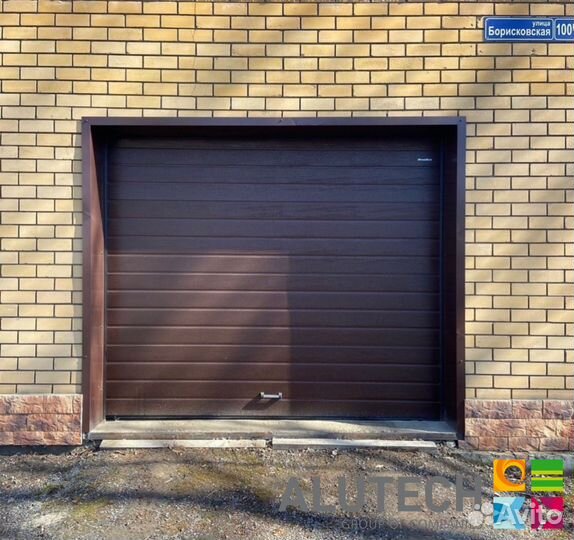 Ворота гаражные alutech