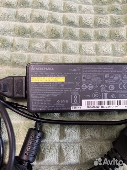 Блок питания для ноутбука dell и lenovo оригинал