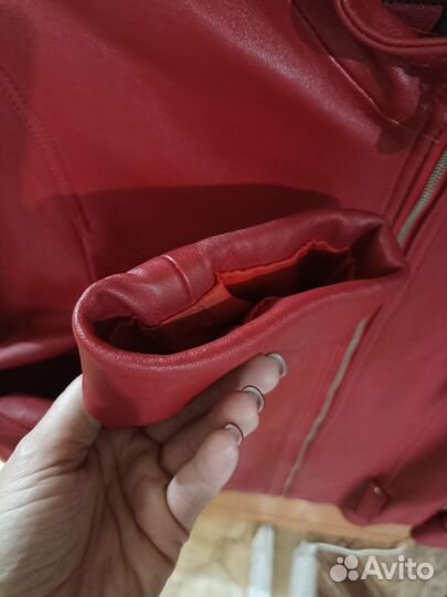 Кожаная куртка натуральная 44-46