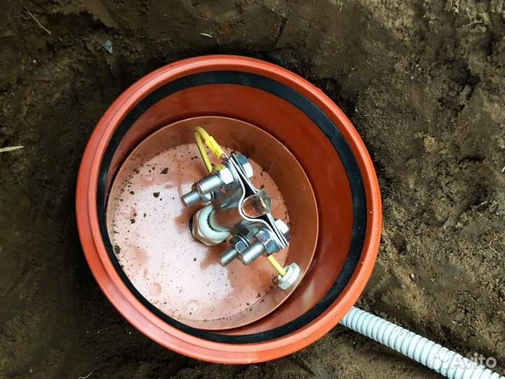 Монтаж заземления