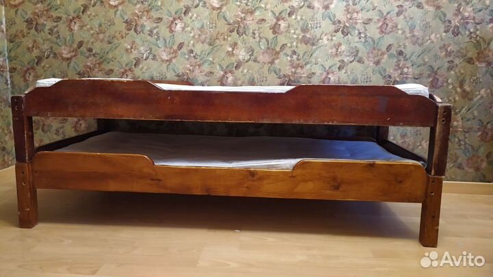 Кровать детская деревянная 140*60