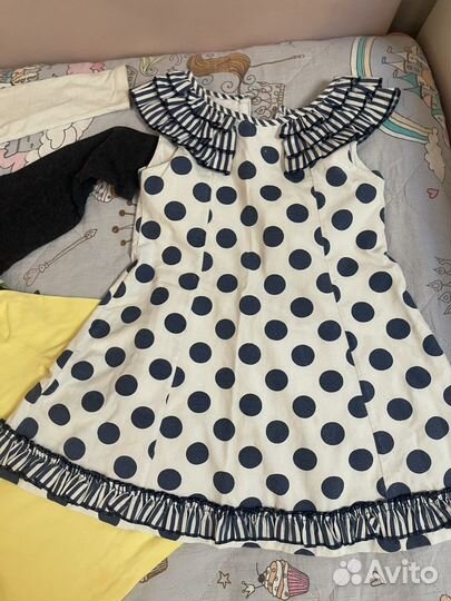 Детская одежда для девочек пакетом 98 104